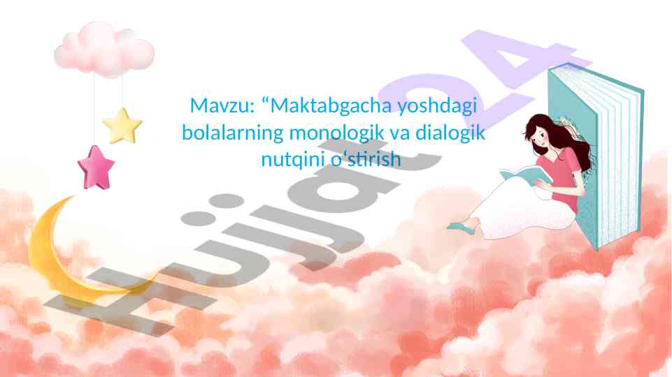 Bolalarning dialogik nutqini o‘stirish usullari