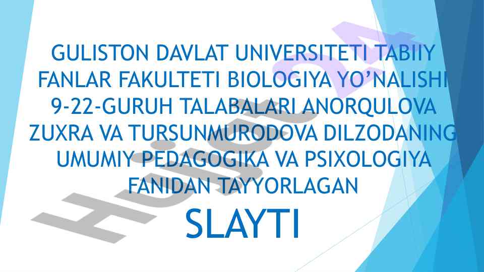Ta’lim sohasidagi islohotlar va integratsiya jarayonlari