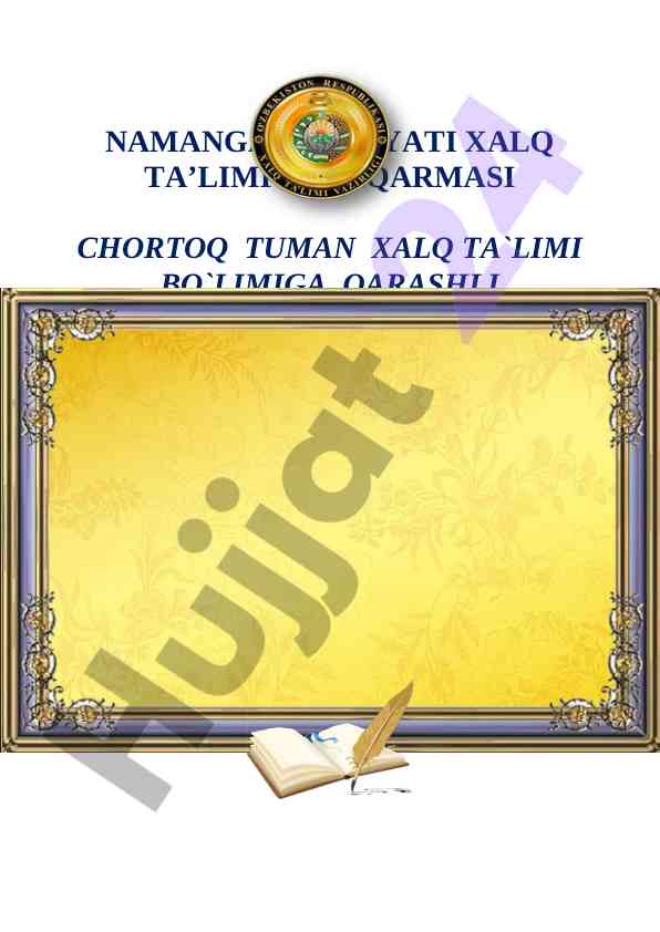 Konstitutsiyaviy huquq asoslari dars ishlanmasi