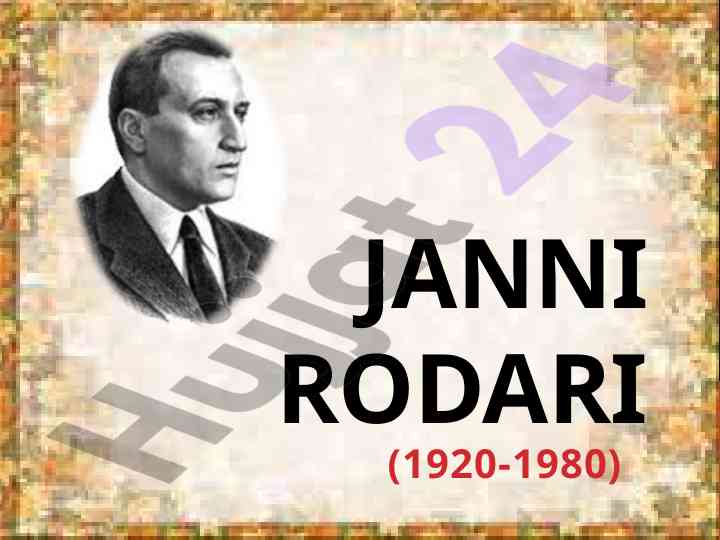 Janni rodari va bolalar yozuvchisi sifatidagi rivojlanish