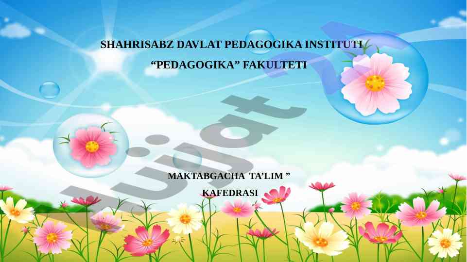 Qoidali o‘yinlar bolalar ta’limida muhim o‘rin tutadi