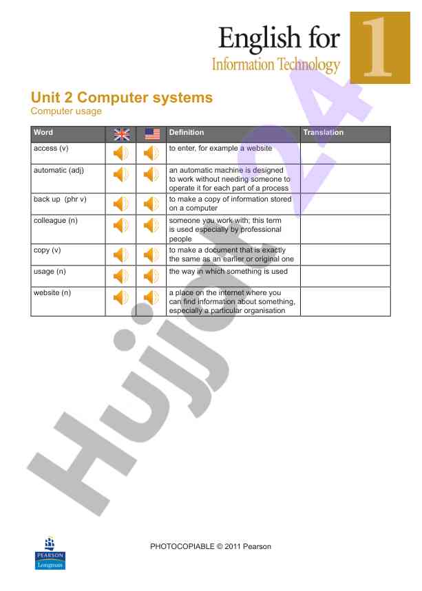Computer systems and usage concepts