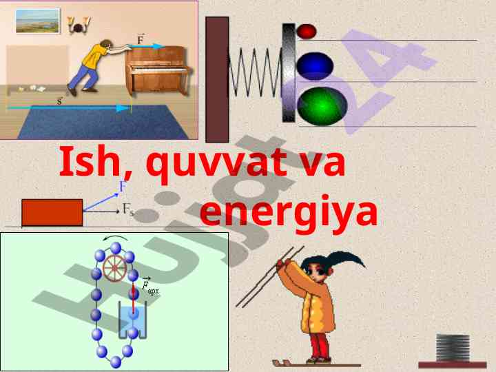 Mexanik energiyaning saqlanishi va aylanish qonuni