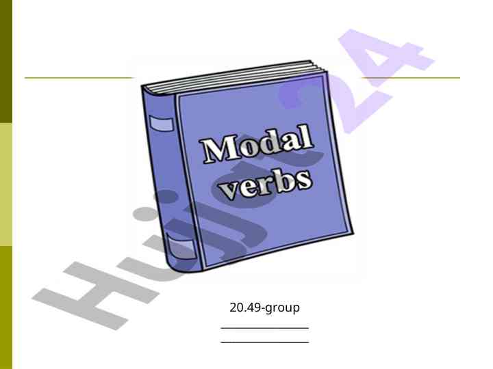 Understanding modal verbs in english grammar