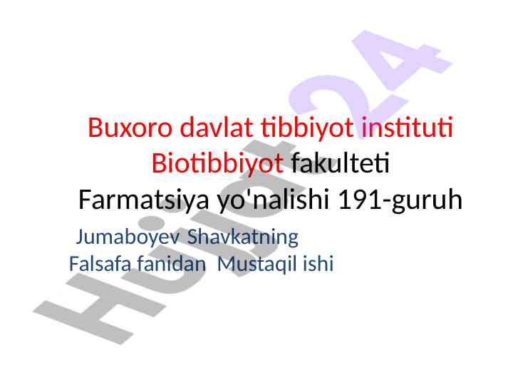 Kimyoviy bog'lanishlar mavzusida mustaqil ish