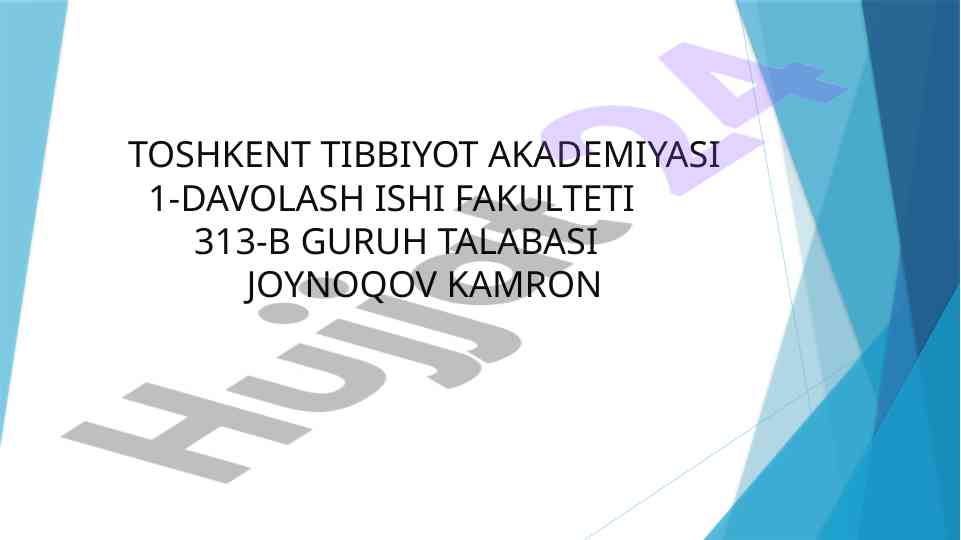 Tosh kasalliklari va ularning sabablari
