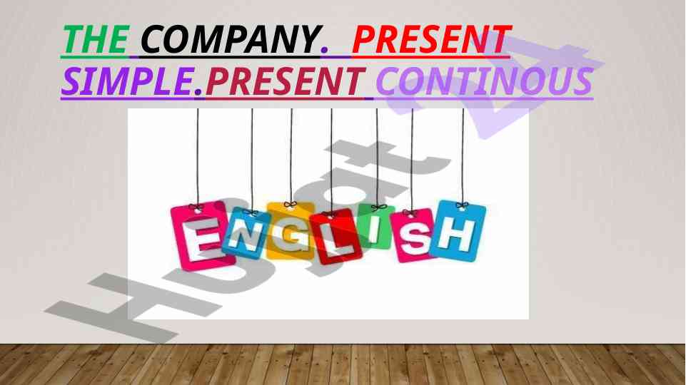 Present simple and present continuous tense guide