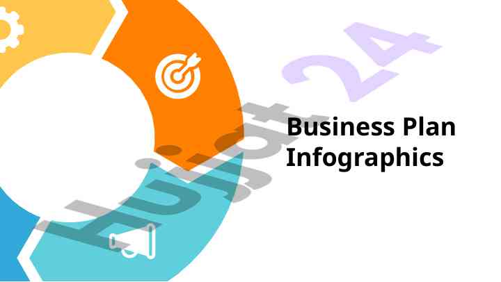 Business plan infographics overview of solar system