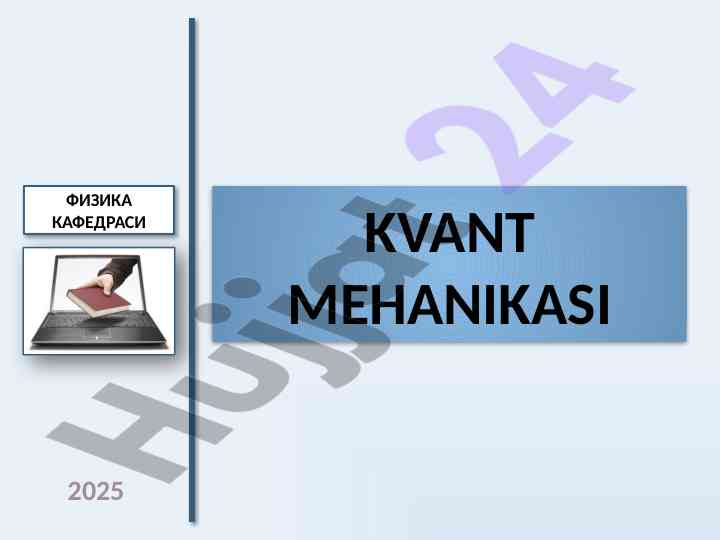 Kvant mexanikasi atomlarining chiziqli spektrlari