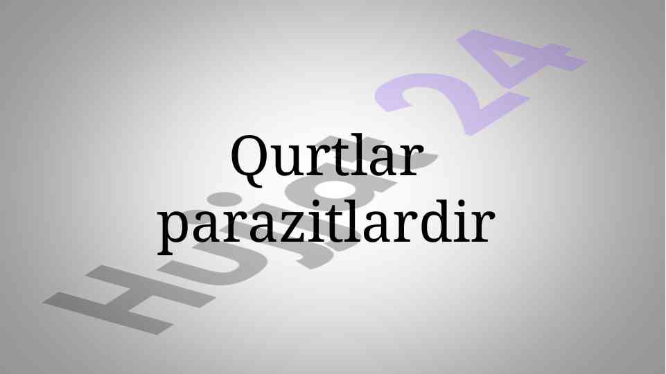Yassi qurtlar va ularning parazitar xususiyatlari