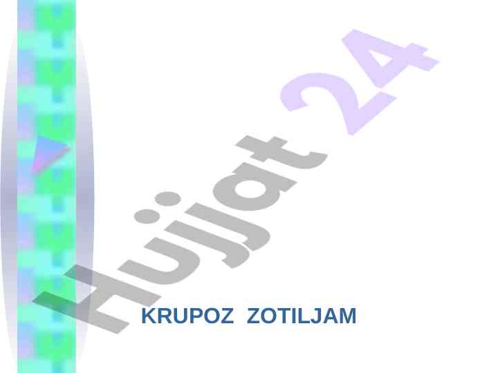 Krupoz zotiljam: bakterial etiologiya va patogenez