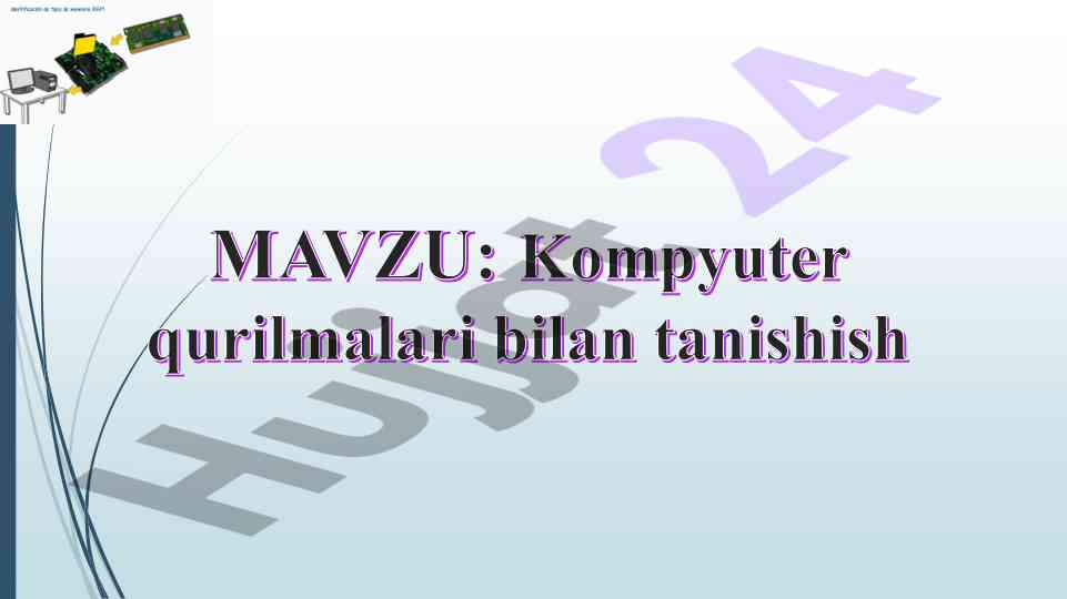 Kompyuter avlodlari va ularning klassifikasiyasi