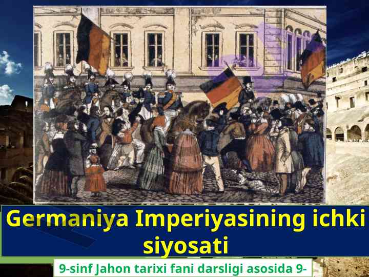 German hukumati ichki siyosati va prusslashtirish