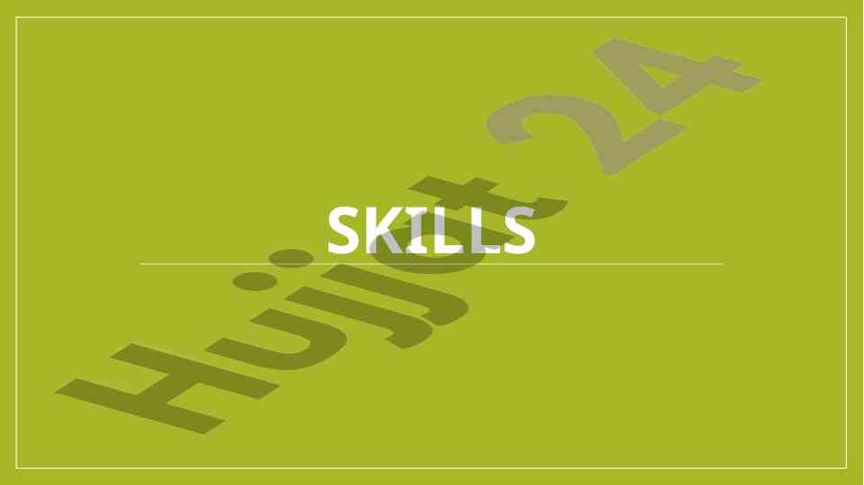 Essential skills exercises for effective learning