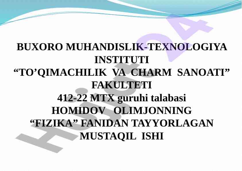 Ochiq tizimlarda entropiyaning lokal kamayishi