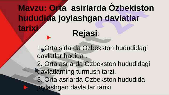 Talablar va nizomlar haqida tushuncha berish