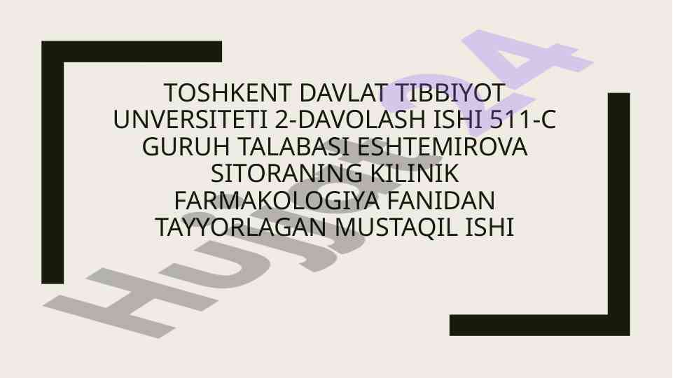 Yonish qaytargich moddalar tahlili