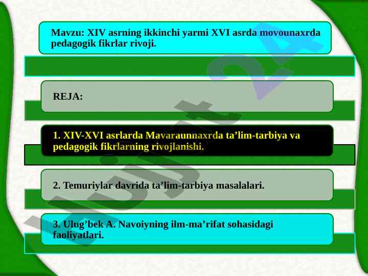 Tibbiyot ilmida tarixiy rivojlanish va madaniyat