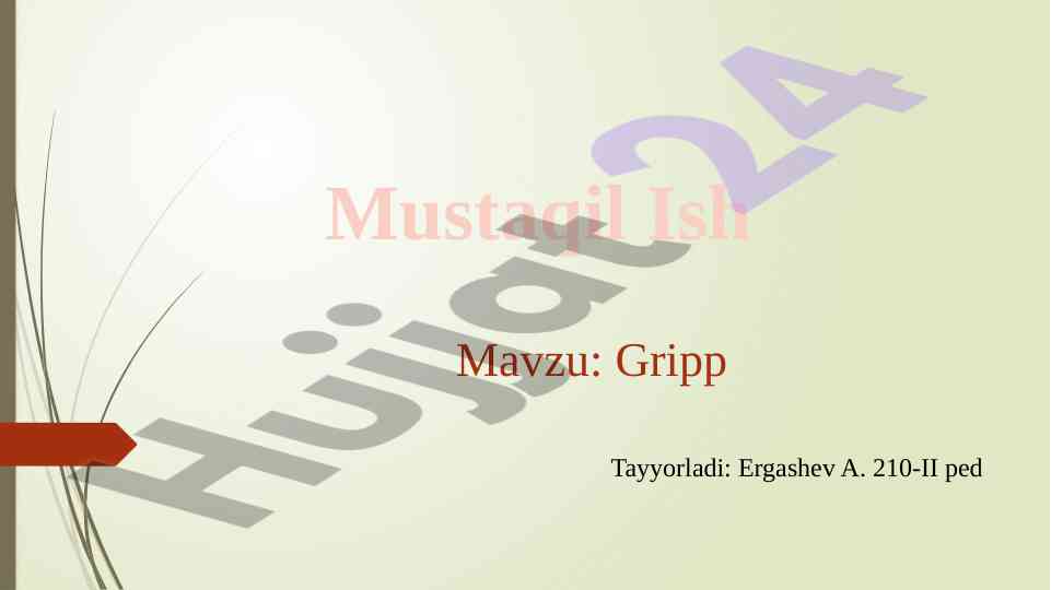 Gripp virusining tarqalishi va ommaviy asoslari