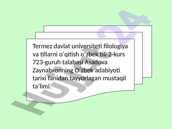 Xalq qissalarining mumtoz adabiyotdagi o‘rni