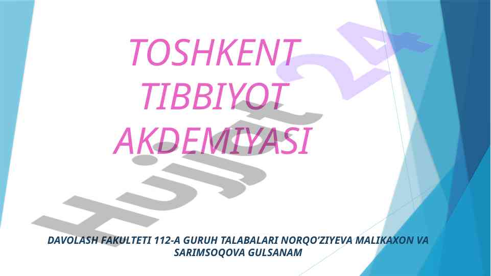 Albinizm kasalligi va uning oqibatlari