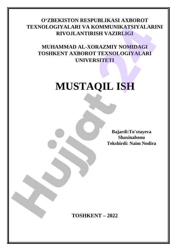 Union intersect minus standart so'zlaridan foydalanish