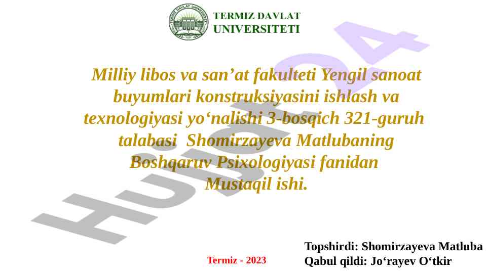 Boshqaruv muloqotini rivojlantirish usullari
