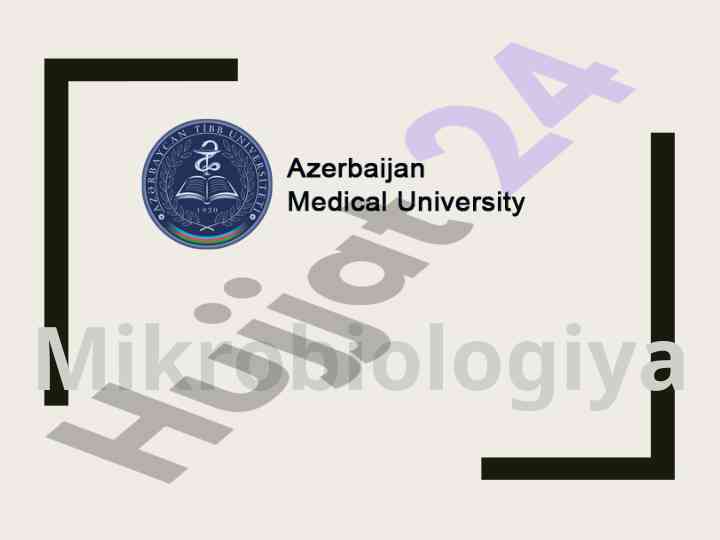 Virus hepatitlərin mikrobioloji diaqnostikası