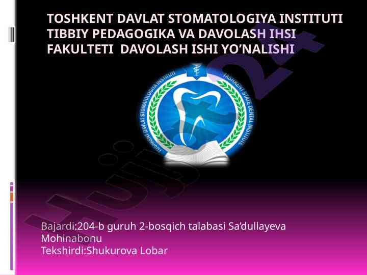 Spirometriya o'lchash usuli haqida ma'lumotlar