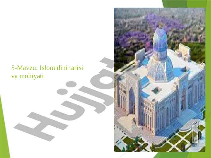 Islom dini tarixi va mohiyati tafsiri