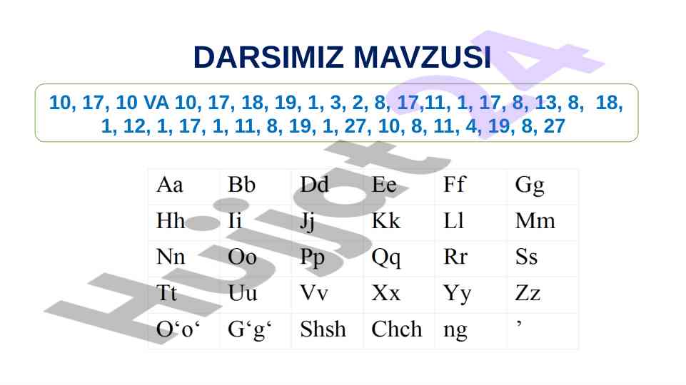 Kafedrada kasbiy rivojlanish tadbirlarini o‘tkazish