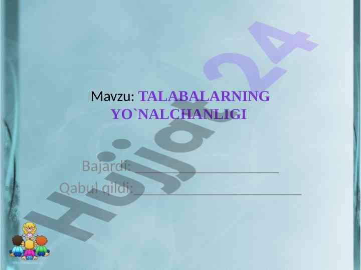 Bo'lajak o'qituvchilarni kasbiy faoliyatga tayyorlash
