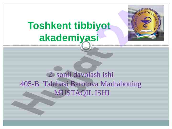 Reye sindromi: sabablari, belgilari, davolash