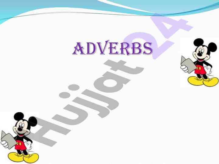 Understanding adverbs and their types in english