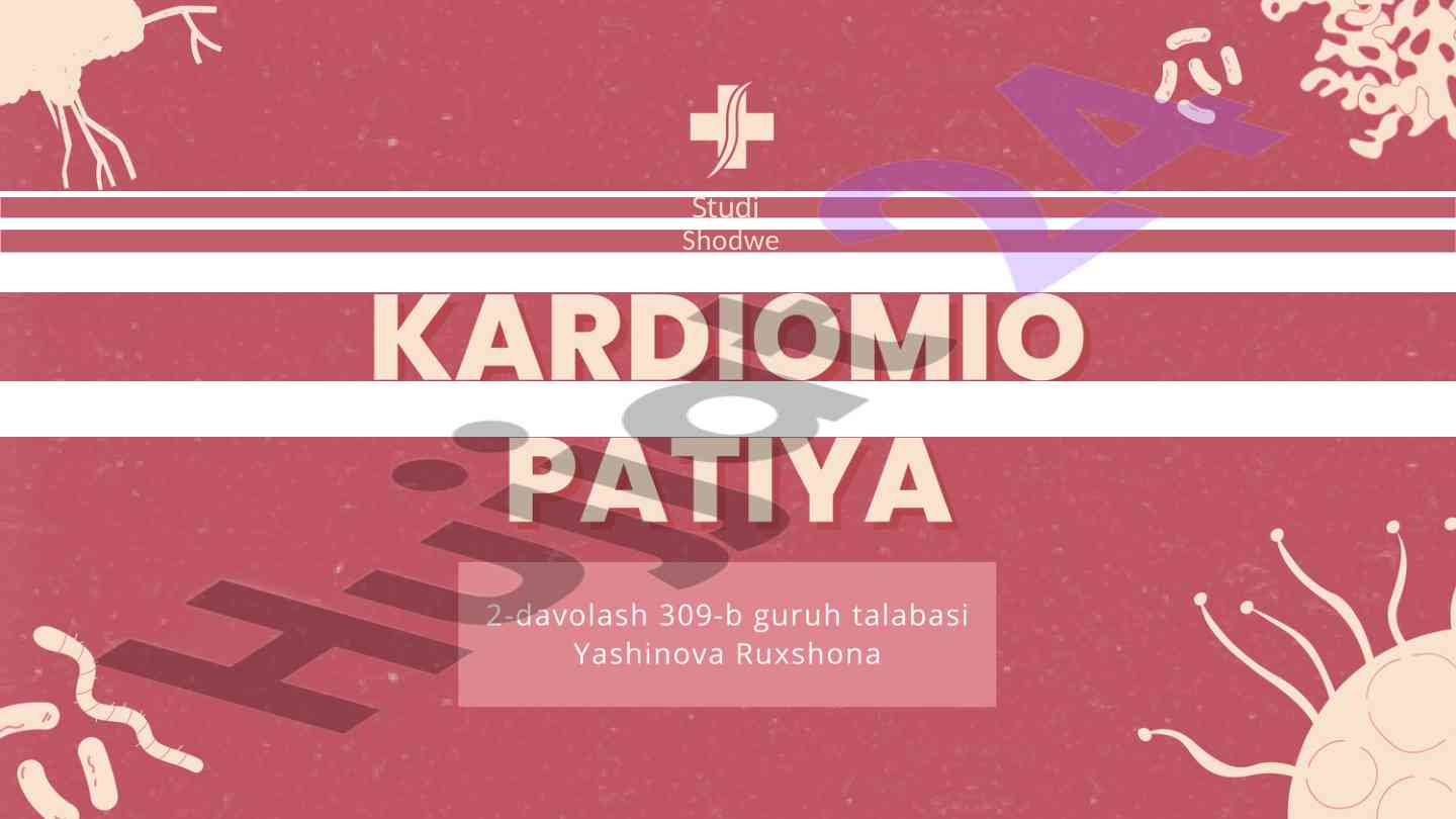 Kardiyomiyopatiya va uning turlari haqida ma'lumot