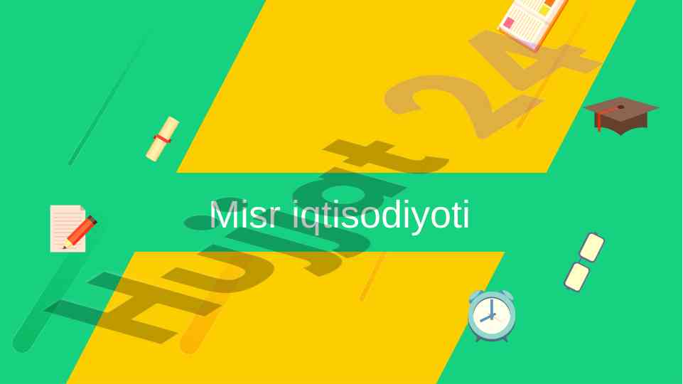 Misr iqtisodiyotining diversifikatsiyasi va rivoji