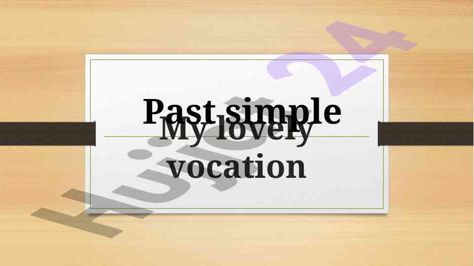 Past simple tense in english language usage guide