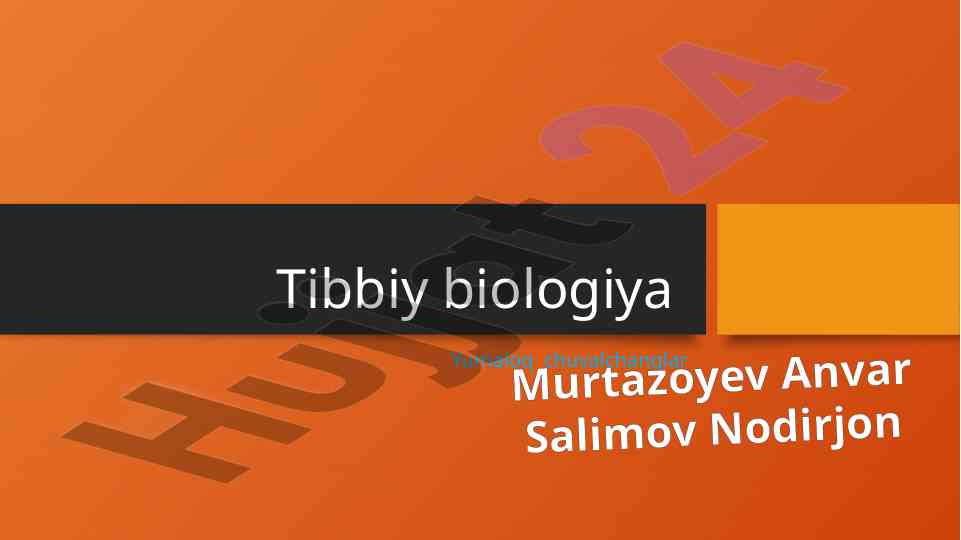 Yumaloq chuvalchanglar va ularning tibbiy ahamiyati