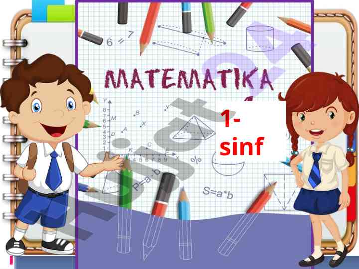 1-sinf mavzu: son va raqam o‘tish mashg‘uloti