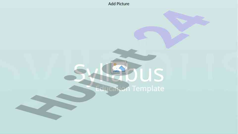 Education syllabus template overview and guidelines