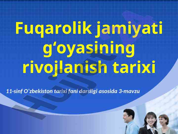 Rivojlanish tarixi mahalliy davlat hokimiyati