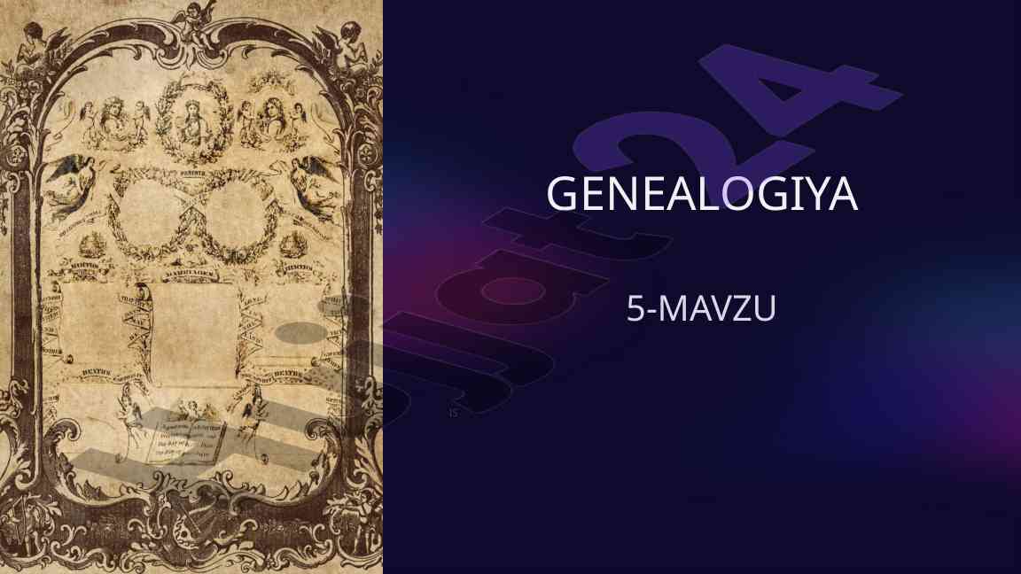 Aspects of genealogy research and historical significance