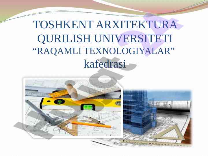 Davlat standartlari haqida umumiy ma'lumotlar
