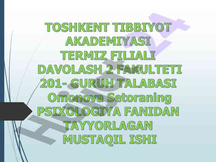 Taʼlim nazariyasi va didaktikasi asoslari