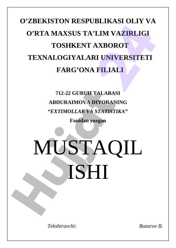 Ehtimollik nazariyasining asosiy tushunchalari