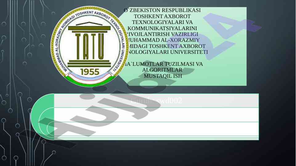 To’g’ridan to’g’ri saralash usullari haqida ma’lumot