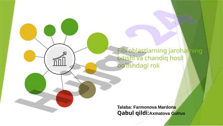 Fibroblastlarning jarohatni davolashdagi ro'li