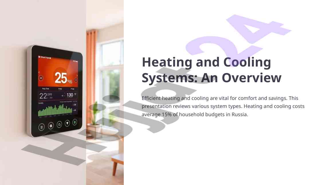 Heating and cooling systems overview
