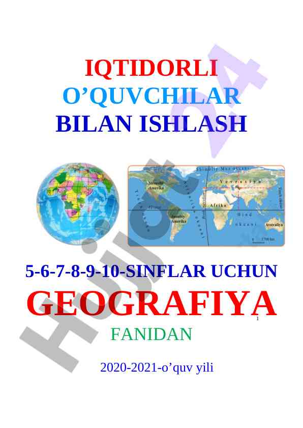 Iqtidorli o‘quvchilar bilan ishlash usullari