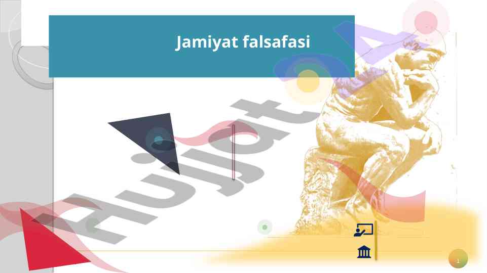Jamiyat falsafasi: korrupsiya va global muammolar